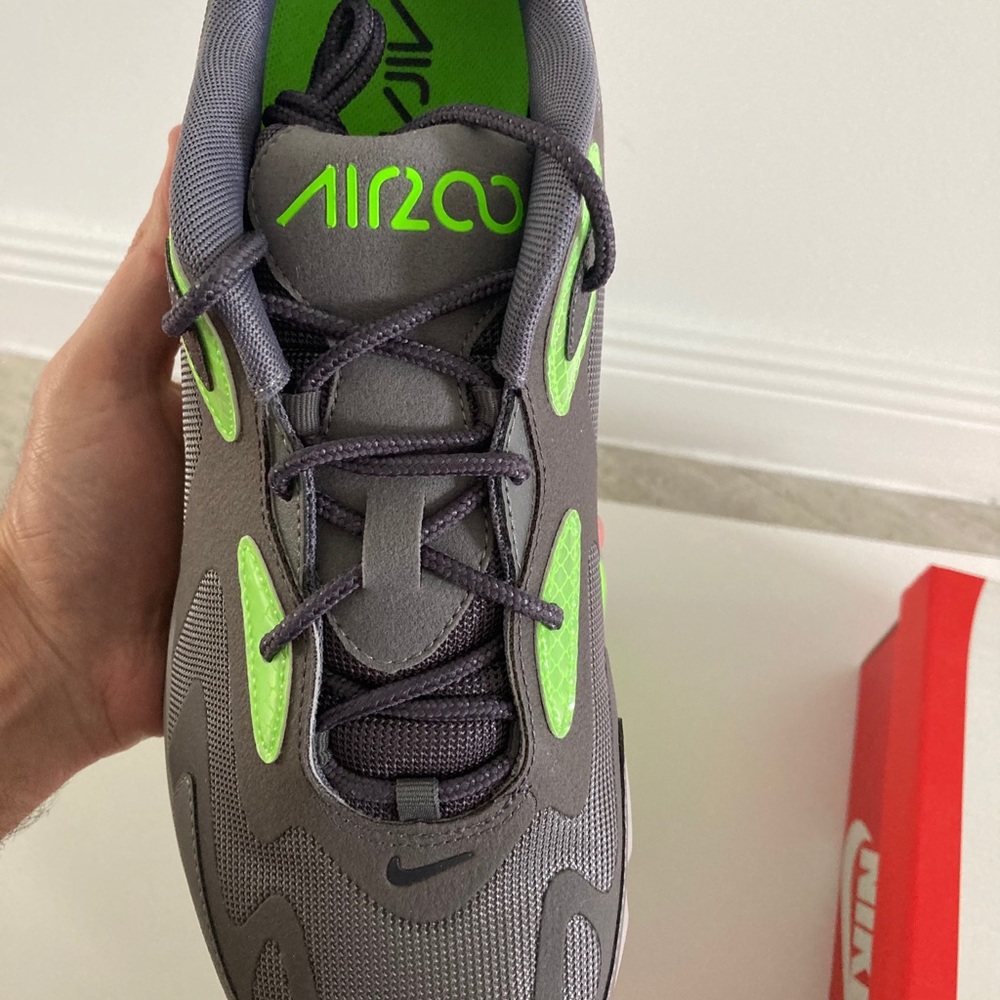 Nike air max 200 lime green mens running shoes - Picture 9 of 9